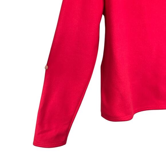 Pink Pineapple Shop Womens Fleece Size Medium Pink Fleece Turtleneck  NWT - Picture 2 of 5